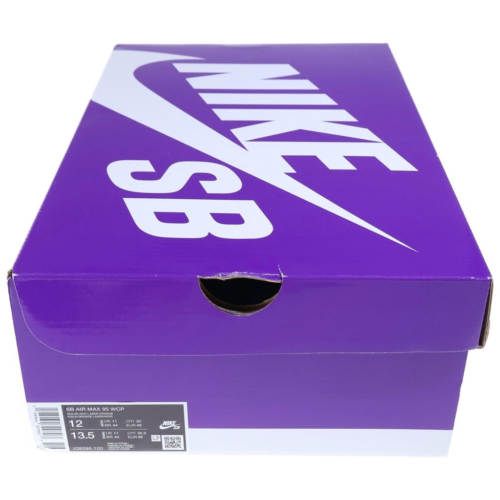 NIKE SB(ナイキエスビー) AIR MAX WCP エアマックス 95 ローカットスニーカー ホワイト /ブラック IQ8395100 US12/30cm