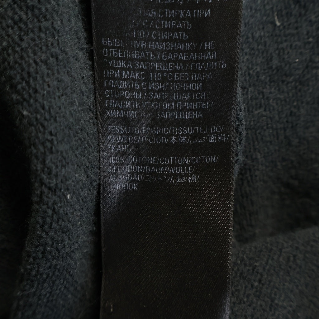 BALENCIAGA(バレンシアガ) 22SS Metal Hoodie Oversized メタルロゴ フーディー プルオーバー スウェットパーカー ブラック 697879 TMV89
