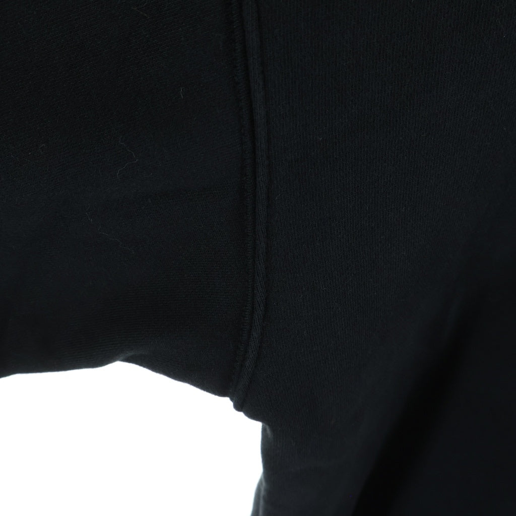 FEAR OF GOD ESSENTIALS(フィアオブゴッド エッセンシャルズ) BACK PRINT PULL OVER HOODIE バックプリントプルオーバーフーディー スウェットパーカー ブラック