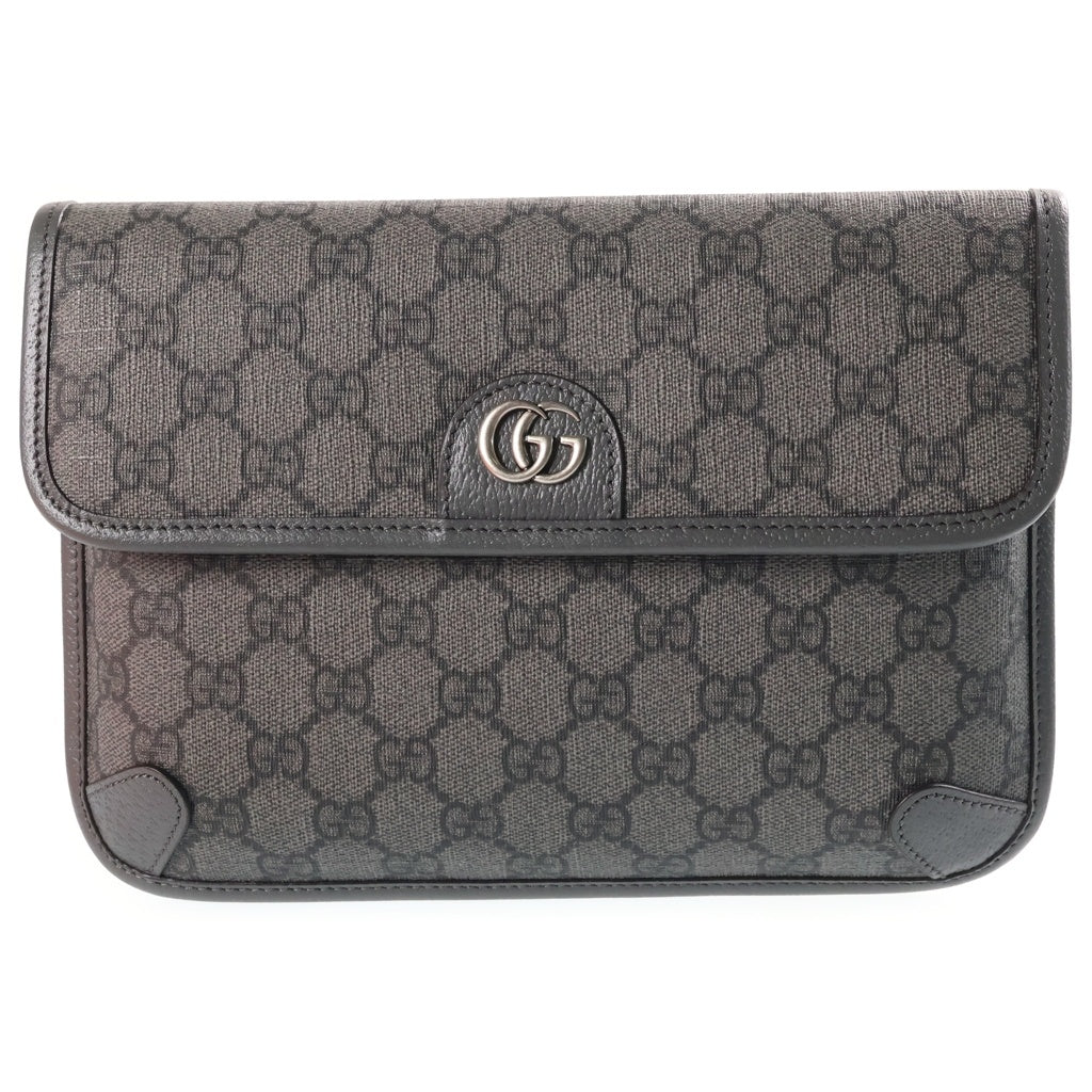 GUCCI(グッチ) オフディア スモールベルト ショルダーバッグ グレー 498873 752597 レディース