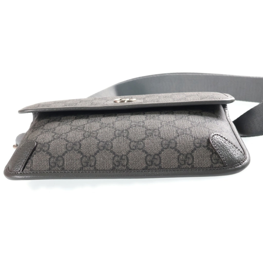 GUCCI(グッチ) オフディア スモールベルト ショルダーバッグ グレー 498873 752597 レディース