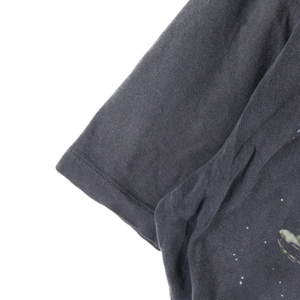 SAINT MICHAEL(セントマイケル) 25SS ×STAR WARS スターウォーズ ヴィンテージ加工 半袖Tシャツ カットソー ブラック SM-HR8-0000-C62