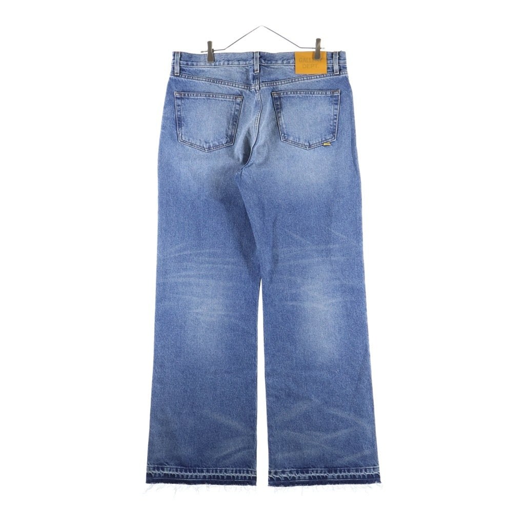 GALLERY DEPT.(ギャラリーデプト) 26SS MELROSE DENIM PANT メルローズデニムパンツ カットオフヘムボタンフライワイドデニムパンツ インディゴ