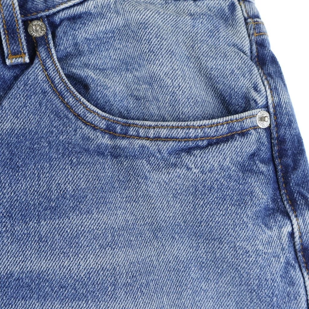 GALLERY DEPT.(ギャラリーデプト) 26SS MELROSE DENIM PANT メルローズデニムパンツ カットオフヘムボタンフライワイドデニムパンツ インディゴ