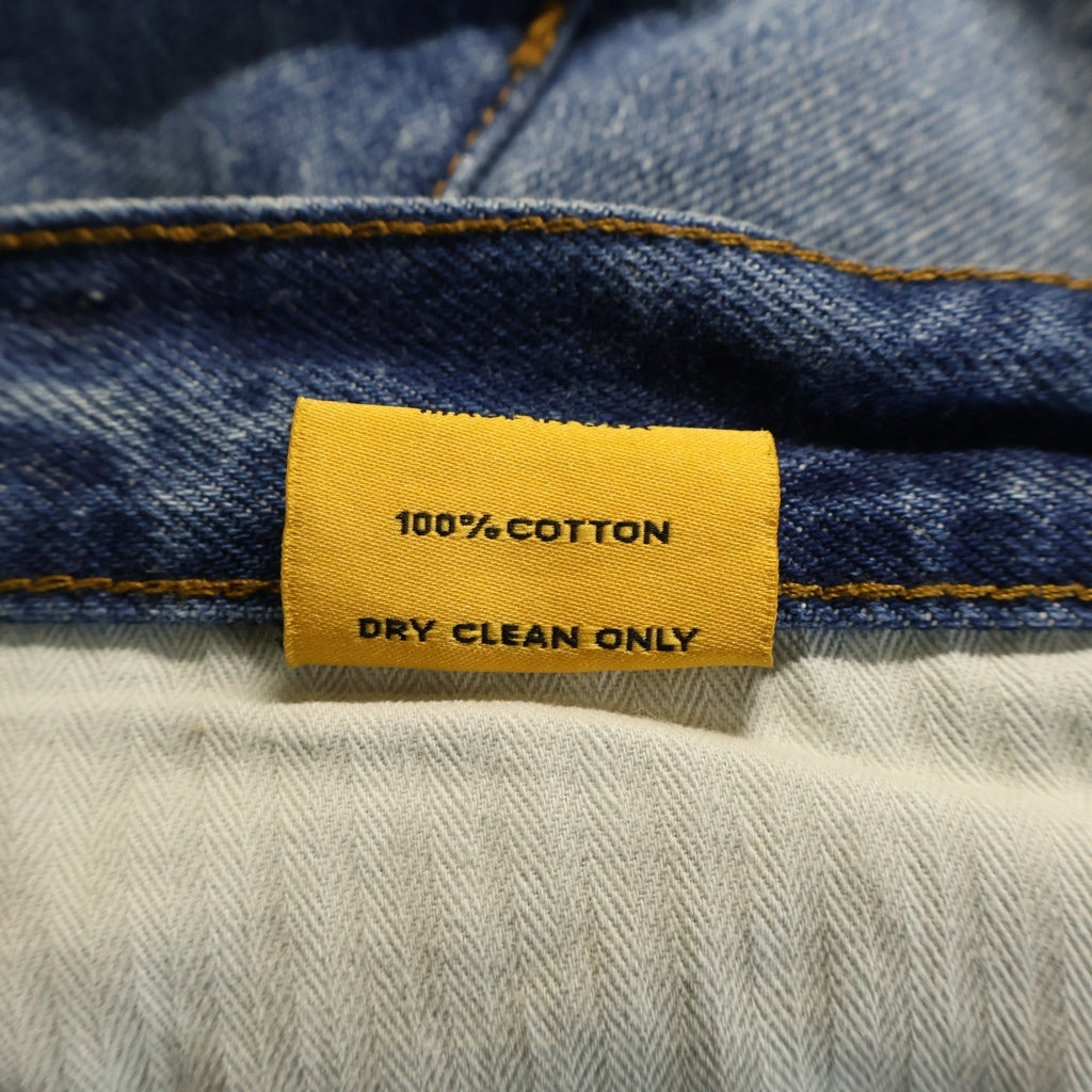 GALLERY DEPT.(ギャラリーデプト) 26SS MELROSE DENIM PANT メルローズデニムパンツ カットオフヘムボタンフライワイドデニムパンツ インディゴ