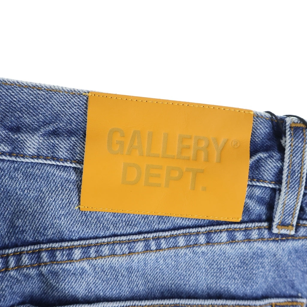 GALLERY DEPT.(ギャラリーデプト) 26SS MELROSE DENIM PANT メルローズデニムパンツ カットオフヘムボタンフライワイドデニムパンツ インディゴ