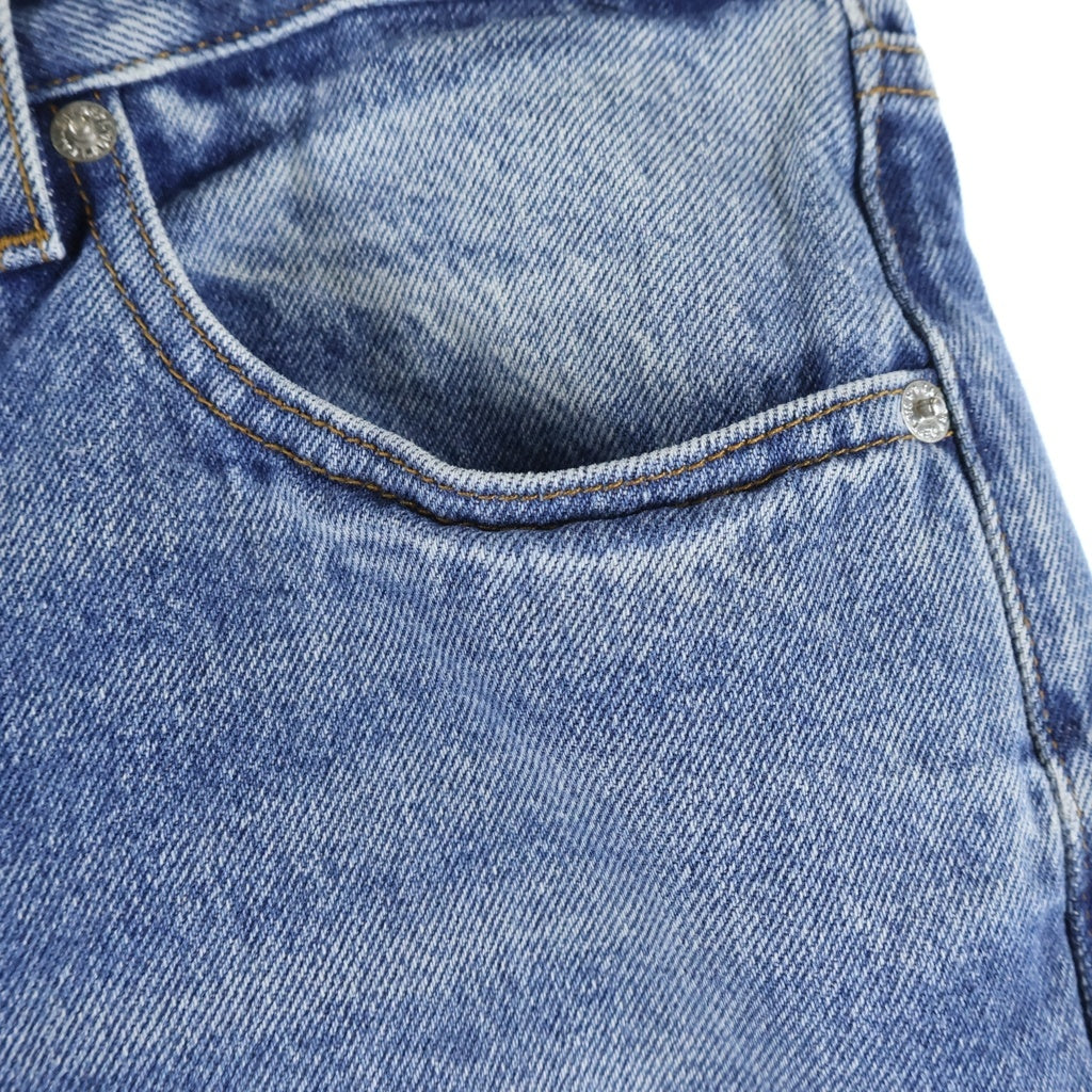 GALLERY DEPT.(ギャラリーデプト) 26SS MELROSE DENIM PANT メルローズデニムパンツ カットオフヘムボタンフライワイドデニムパンツ インディゴ