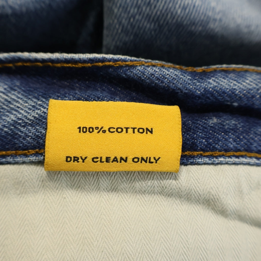 GALLERY DEPT.(ギャラリーデプト) 26SS MELROSE DENIM PANT メルローズデニムパンツ カットオフヘムボタンフライワイドデニムパンツ インディゴ