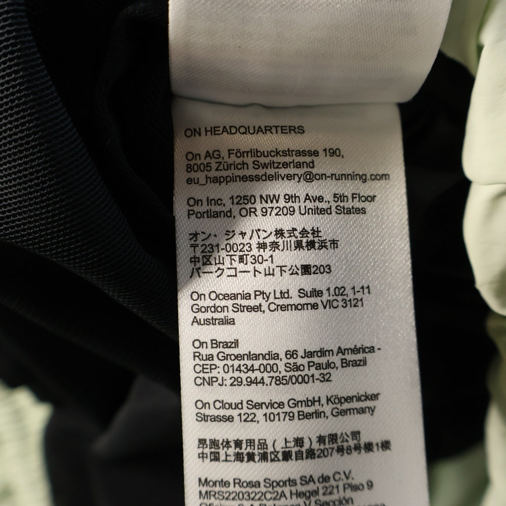 LOEWE(ロエベ) ×ON Puffer Vest ×オン パファーベスト ジップアップナイロンフーデットダウンベスト レディース ライトグリーン 1WE12822919