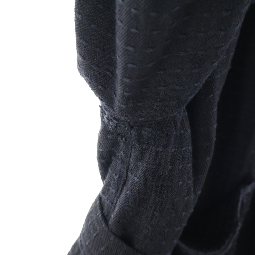 JIAN YE(ジェン イェ) 25AW MMTR COAT 2WAY マルチポケット ジップアップ ロングコート ジャケット ブラック JI-25AW-CT01-1