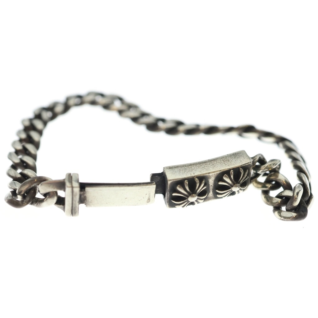 CHROME HEARTS(クロムハーツ) ID MINI CRS CHX IDミニ CH クロス ブレスレット シルバー