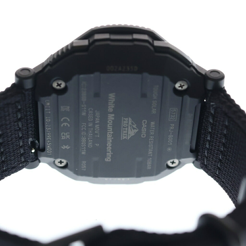 White Mountaineering(ホワイトマウンテニアリング) ×PRO TREK プロトレック 腕時計 ウォッチ ブラック PRJ-B001WM-1JR