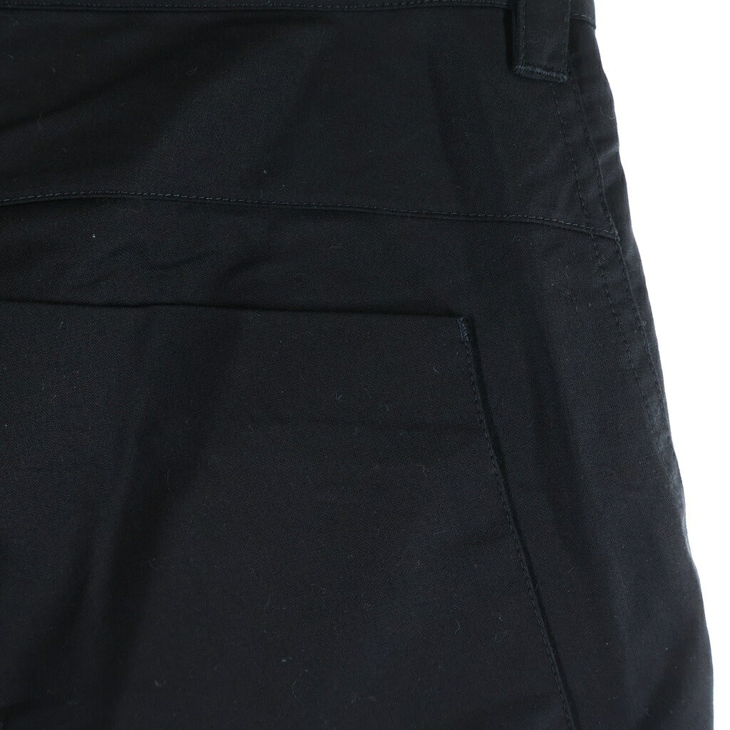 KIKO KOSTADINOV(キココスタディノフ) 25SS INEX SNAP TROUSER ボタンフライ サイドポケット パンツ ブラック 00182025