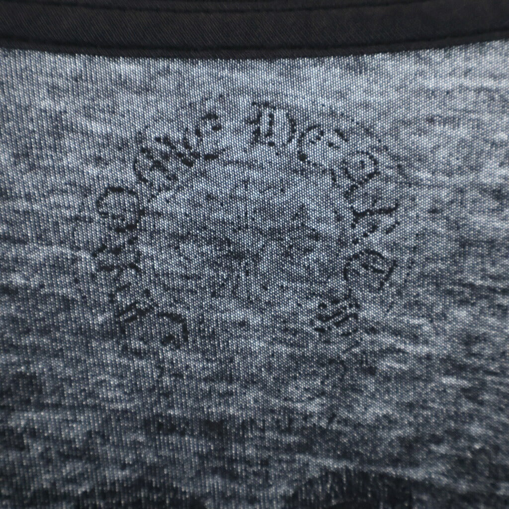 CHROME HEARTS(クロムハーツ) BACK VINE DAGGER L/S T-SHIRTS バックバインダガープリントロングスリーブTシャツ クルーネック長袖Tシャツ ブラック/レッド