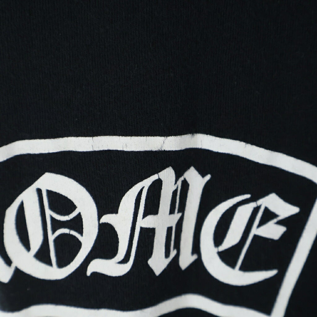 CHROME HEARTS(クロムハーツ) CH T BAR SCROLL LOGO L/S TEE Tバー スクロールロゴ クルーネック長袖Tシャツ ロングスリーブカットソー ブラック/ホワイト