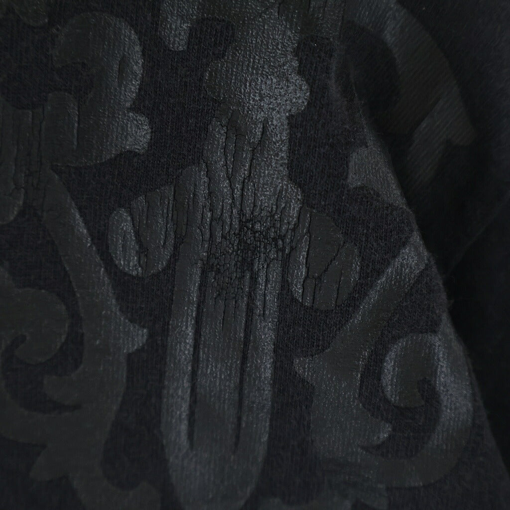 CHROME HEARTS(クロムハーツ) OLD VINE DAGGER CEMETERY CROSS TEE オールド フロントポケット ダガー バックセメタリークロス 半袖Tシャツ カットソー ブラック