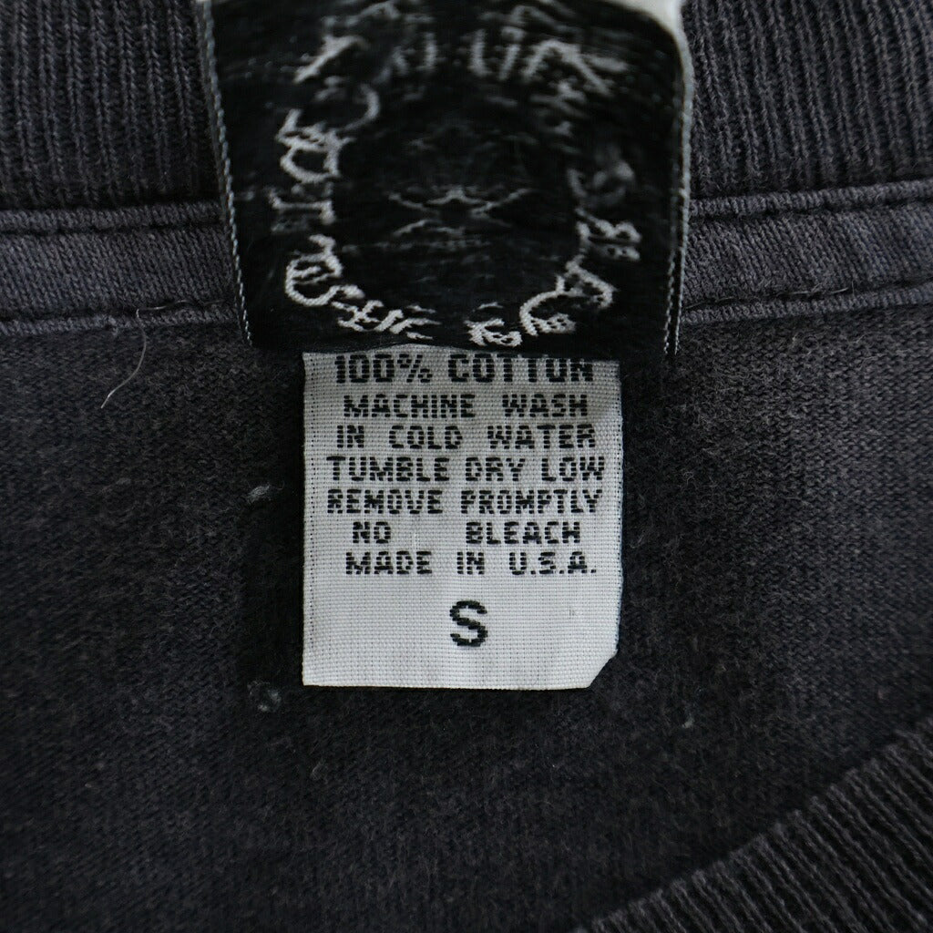 CHROME HEARTS(クロムハーツ) OLD TOKYO FUCK YOU TEE フロントポケット 東京限定 クロスプリント 半袖Tシャツ カットソー ブラック