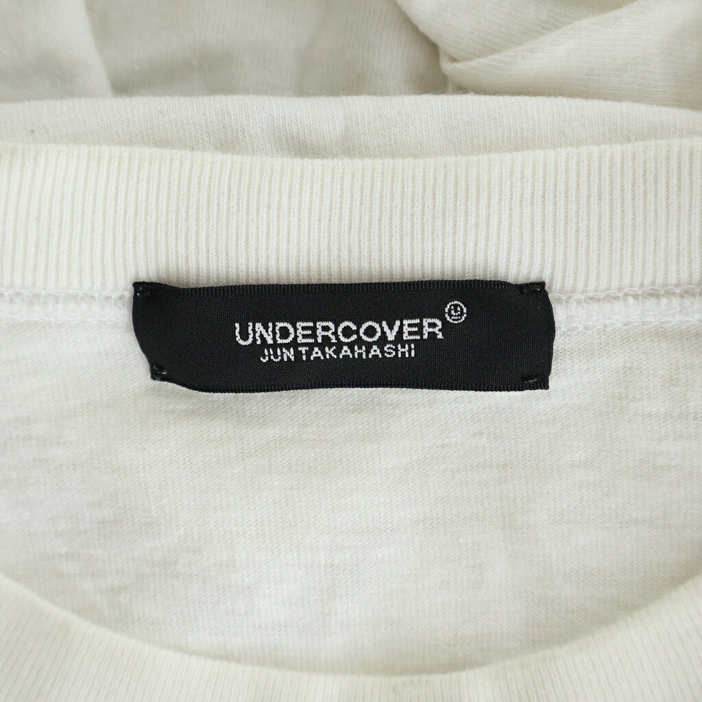 UNDERCOVER(アンダーカバー) THE DEAD HERMITS フロントプリント 半袖Tシャツ カットソー ホワイト UCW4893-3