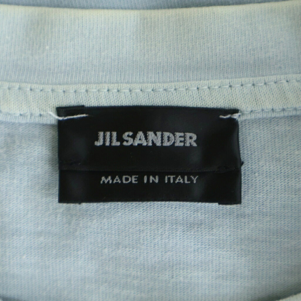 JIL SANDER(ジルサンダー) 20SS オーバーサイズ 半袖Tシャツ カットソー ブルー JSMK07016