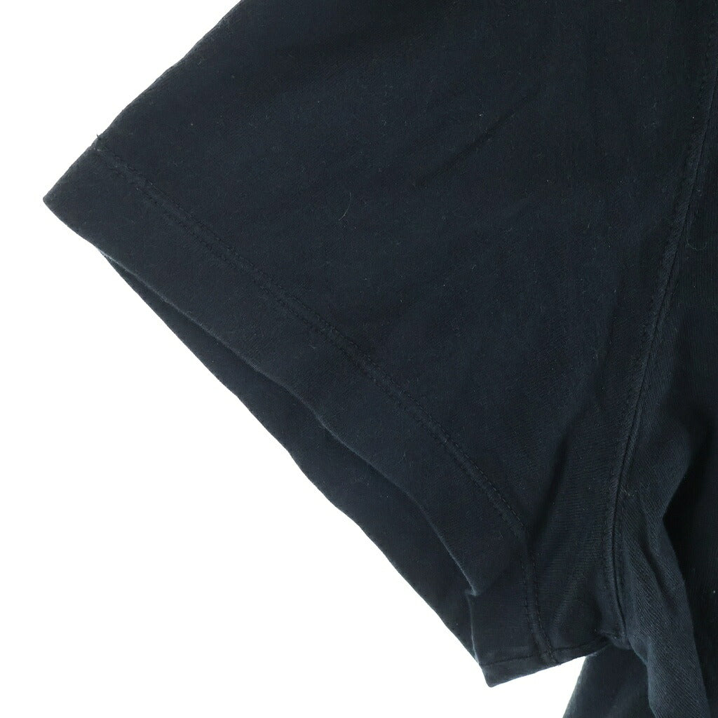 Rick Owens(リックオウエンス) 17AW GLITTER期 半袖Tシャツ カットソー ブラック RU17F8265-JE