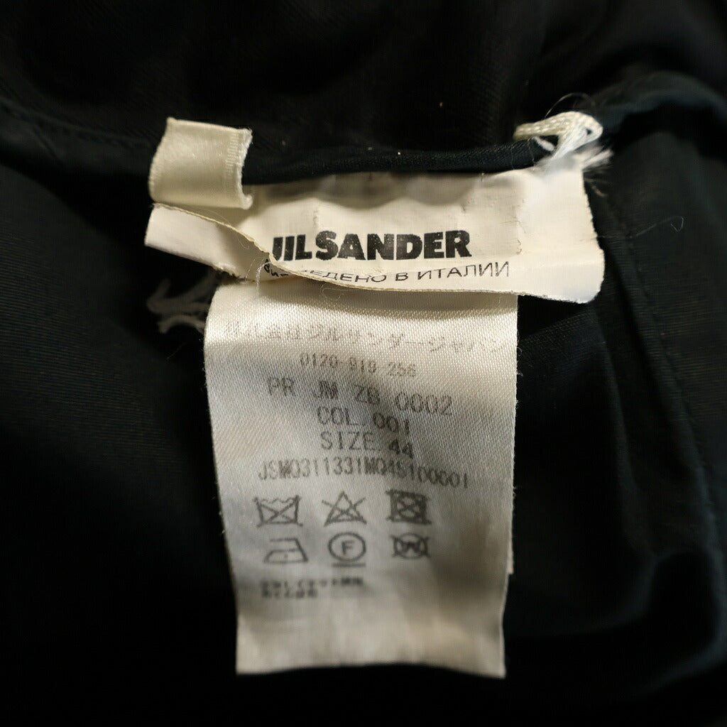 JIL SANDER(ジルサンダー) 20SS CLASSIC EASY PANTS クラシックイージーパンツ トラウザーズ ブラック PR-JM-ZB-0002
