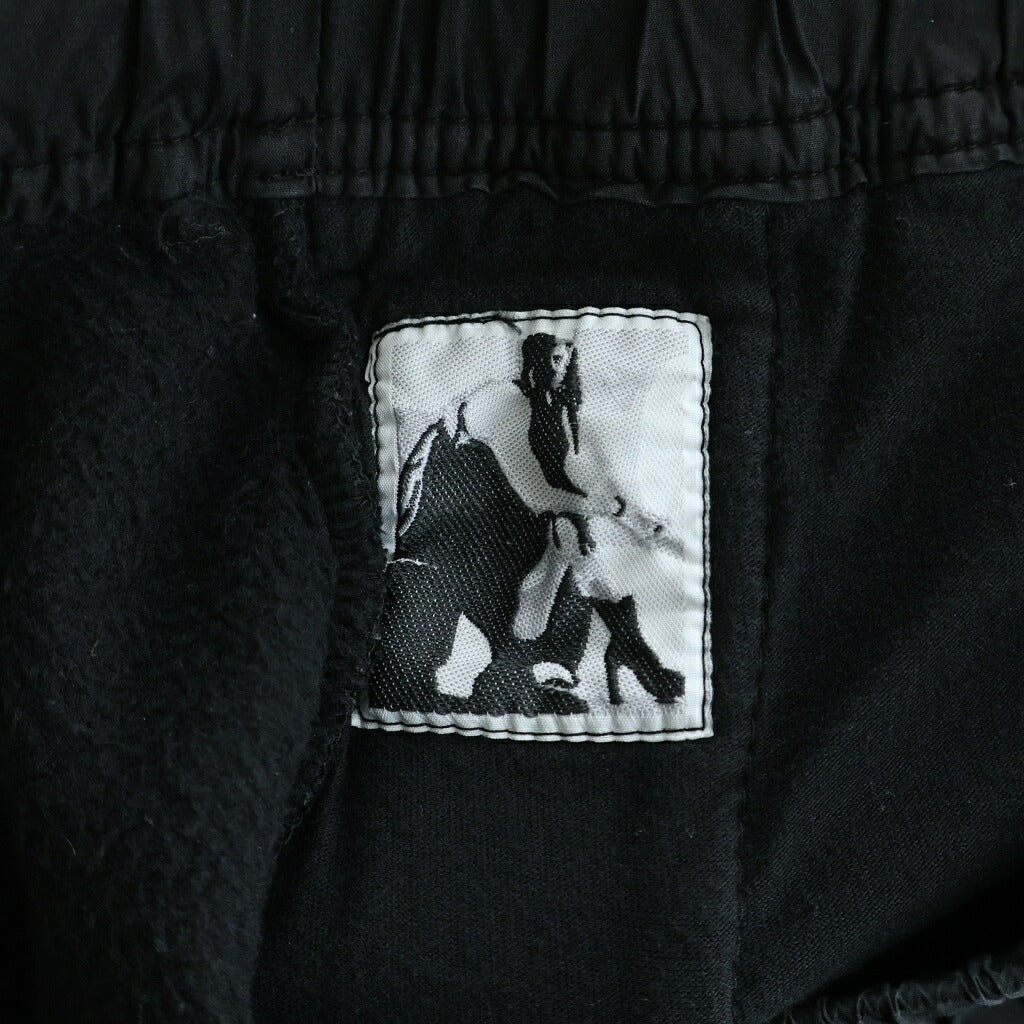 Rick Owens DRKSHDW(リックオウエンス ダークシャドウ) 24SS Felpa Long Boxers Shorts フェルパ ロングボクサーズショーツ ブラック DU01D1388-F