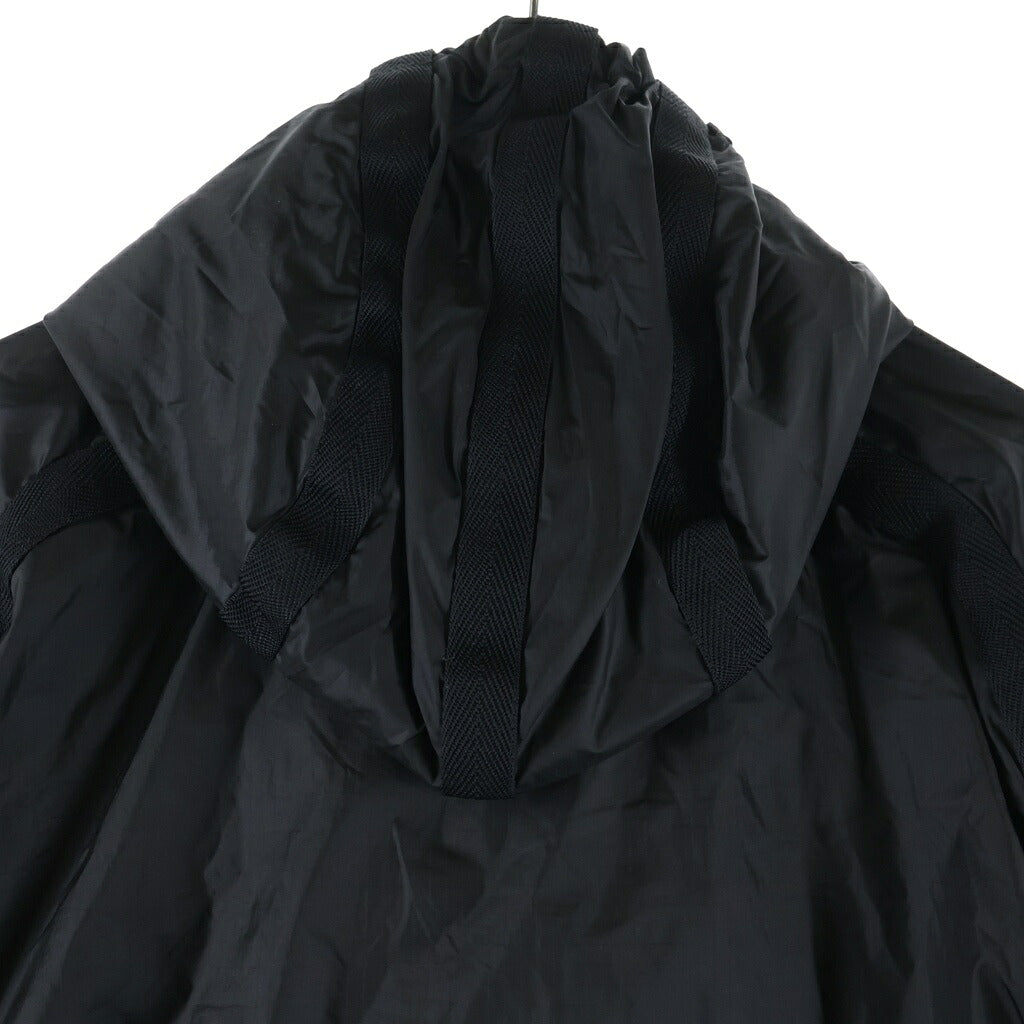 STONE ISLAND(ストーンアイランド) CORDURA Ripstop Nylon Hooded Jacket コーデュラナイロンフーデットジャケット アームワッペンジップアップナイロンジャケット K2S15Q100008S0163 ブラック