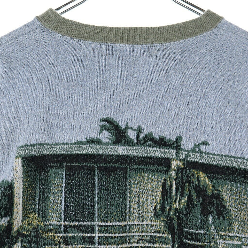 HYSTERIC GLAMOUR(ヒステリックグラマー) 25SS POOL SIDE JACQUARD SWEAT SHIRT プールサイド ジャカード スウェットシャツ トレーナー マルチカラー 02251CS01