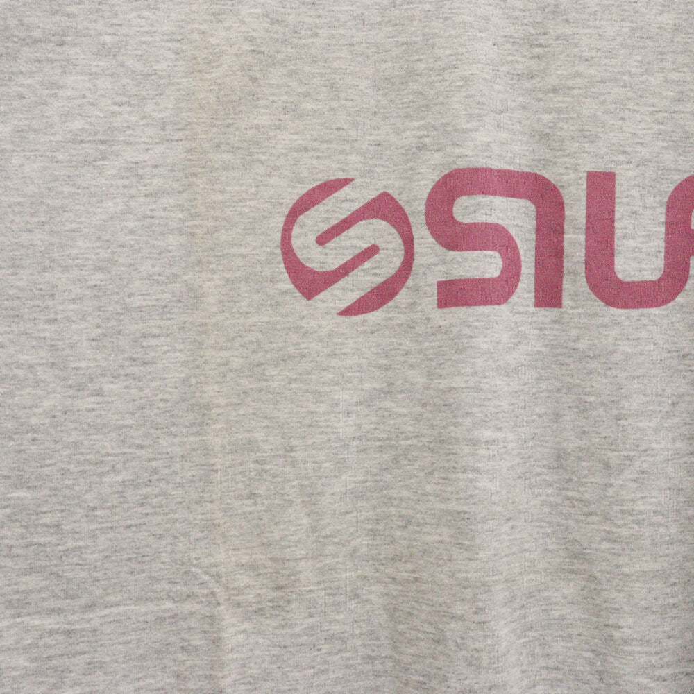 SILAS(サイラス) 00s ロゴプリント コットン 半袖 Tシャツ グレー