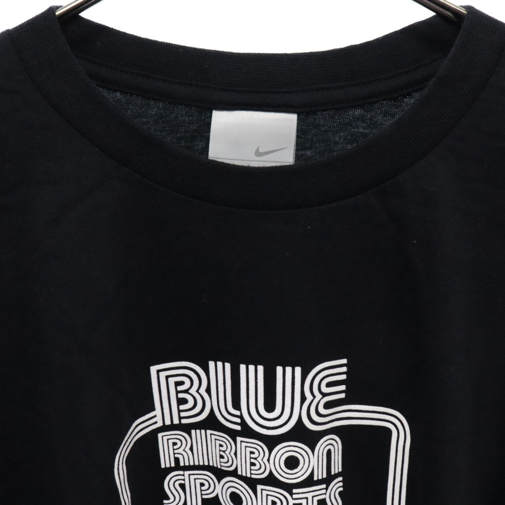 NIKE(ナイキ) 00s BLUE RIBBON SPORTS CORTEZ プリント長袖Tシャツ ブラック 681082-010