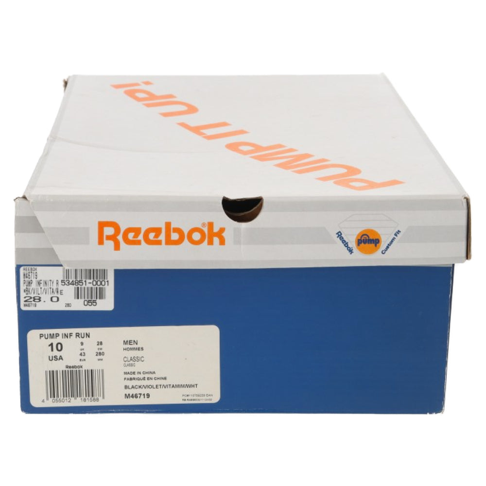 Reebok(リーボック) 15SS PUMP INFINITY RUNNER ポンプ インフィニティ ランナー ローカットスニーカー ブラック US10/28cm M46719