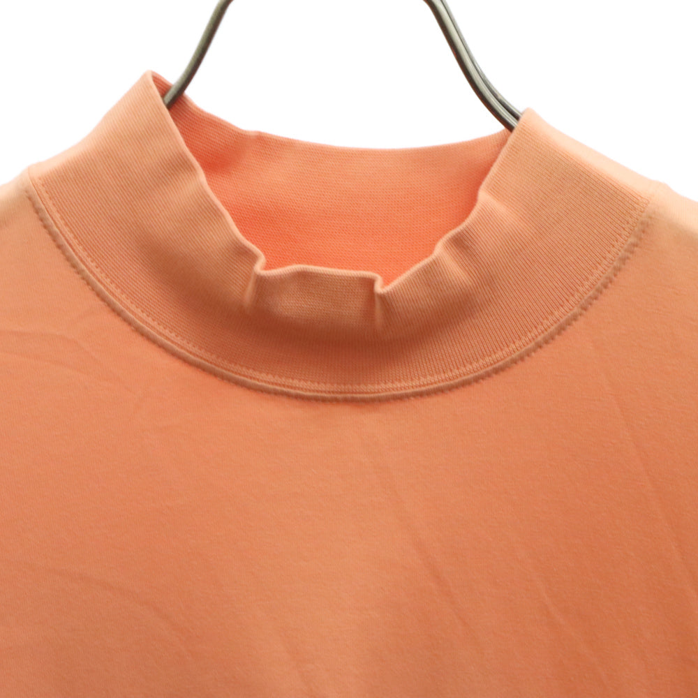 MARTINE ROSE(マーティンローズ) モンスターグラフィック モックネック プリント 長袖Tシャツ オレンジ W1OM605JE