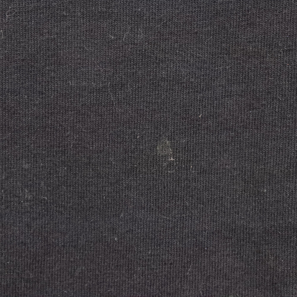 HUF(ハフ) ガンジャ ロゴ刺繍 クルーネック 半袖Tシャツ ブラック