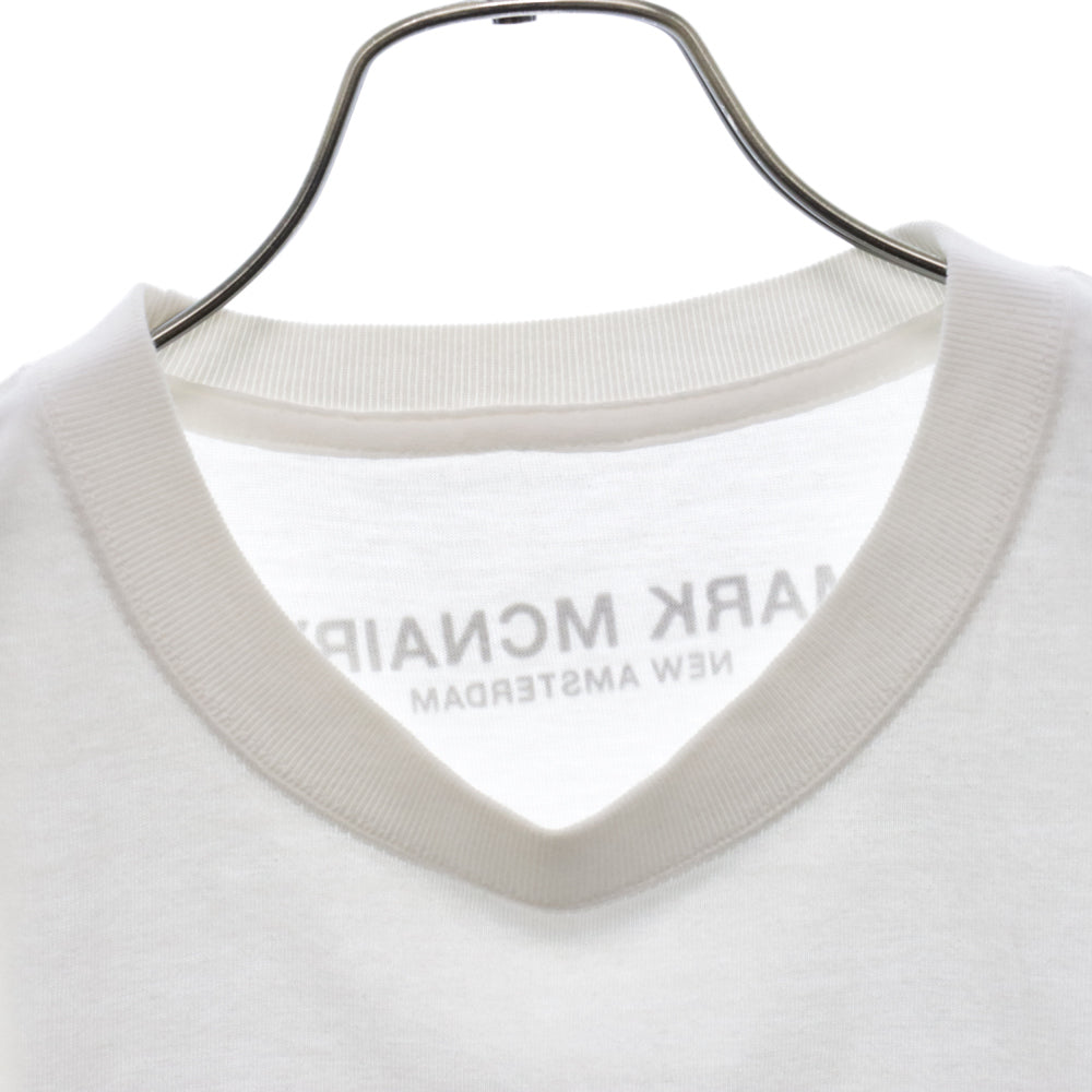 MARK MCNAIRY(マークマクナイリー) Inferior ボックスロゴ 半袖 Tシャツ ホワイト