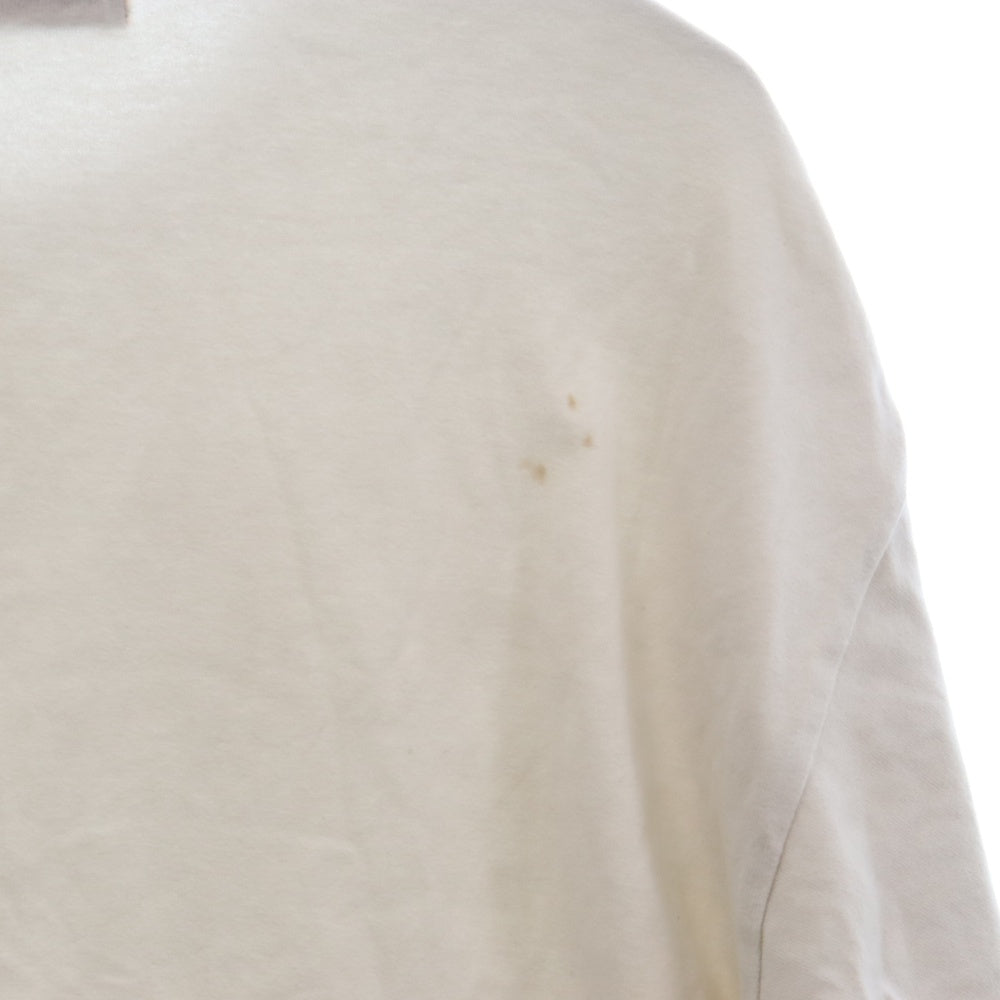 STUDIO SEVEN(スタジオセブン) ボックスロゴオーバーサイズクルーネック半袖Tシャツ ホワイト