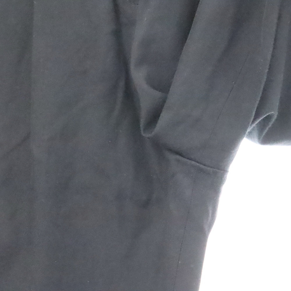 KENZO(ケンゾー) ポケット刺繍付き キャロット パンツ スラックス レディース ブラック FA62PA0275AI