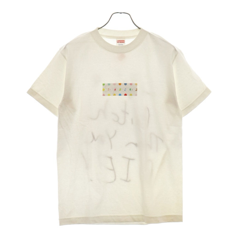 SUPREME(シュプリーム) 09AW×Damien Hirst Box Logo Tee ダミアンハースト ドットボックスロゴ 半袖Tシャツ カットソー ホワイト