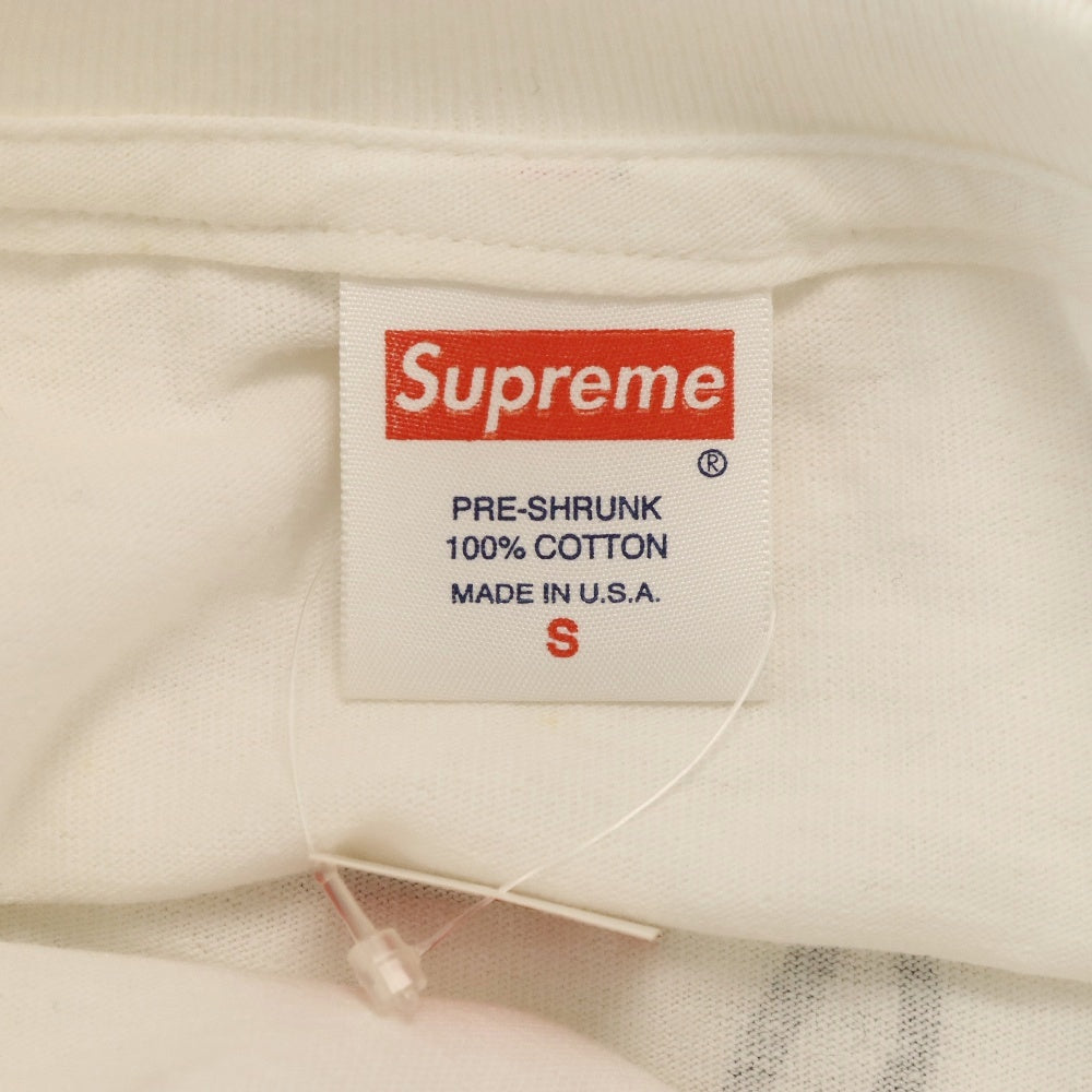 SUPREME(シュプリーム) 09AW×Damien Hirst Box Logo Tee ダミアンハースト ドットボックスロゴ 半袖Tシャツ カットソー ホワイト