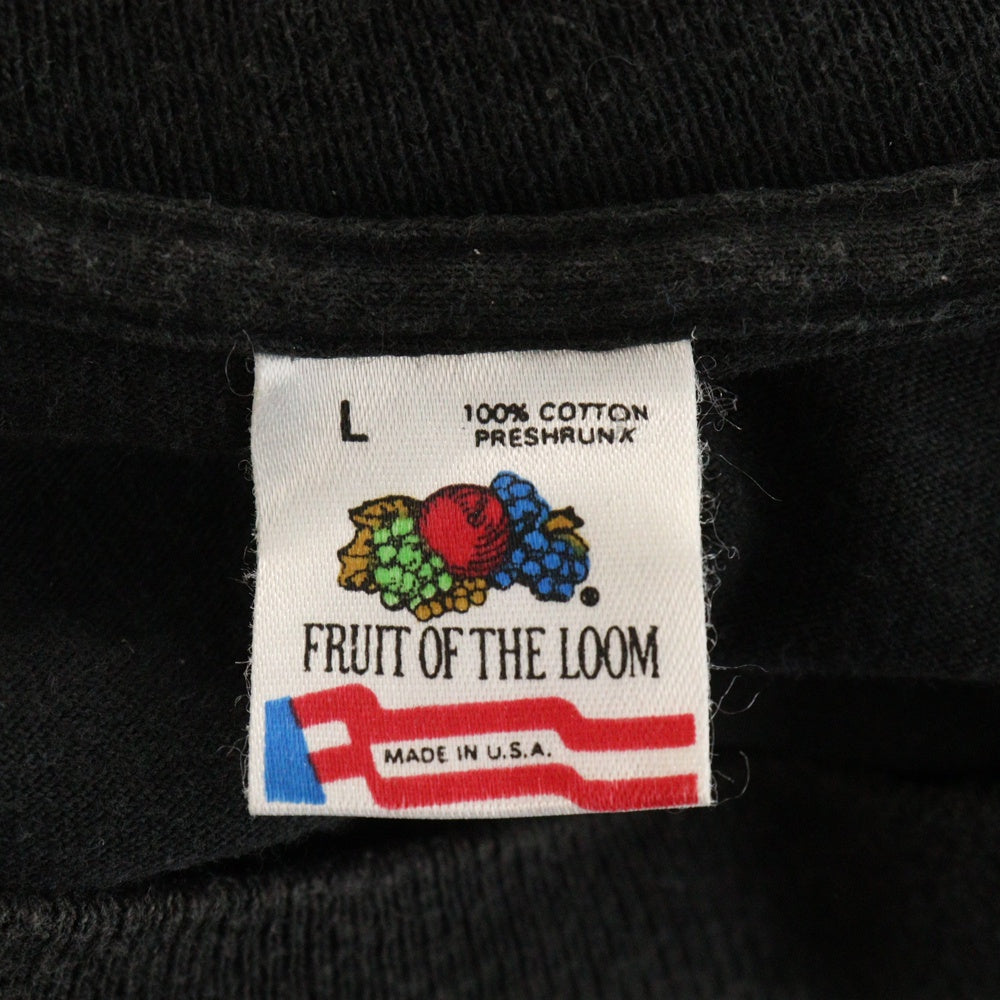 VINTAGE(ヴィンテージ) 90s LAAZ ROCKIT 1992 NOTHINGS SACRED WORLD TOUR TEE ラーズ・ロキット ワールドツアープリント 半袖Tシャツ カットソー バンドT ブラック