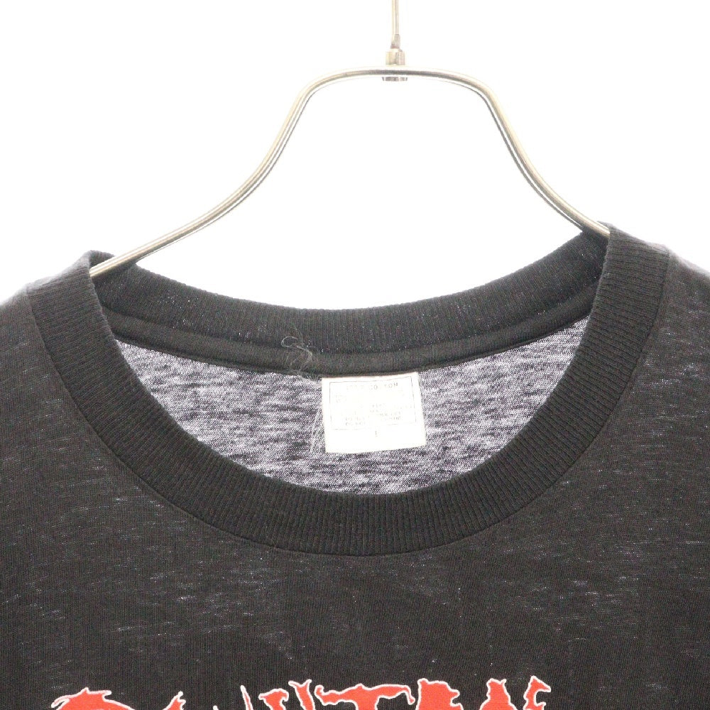 VINTAGE(ヴィンテージ) 90s CANNIBAL CORPSE 1991 ROCK HARD FESTIVALS TEE カン二バル・コープス ツアープリント 半袖Tシャツ カットソー バンドT ブラック