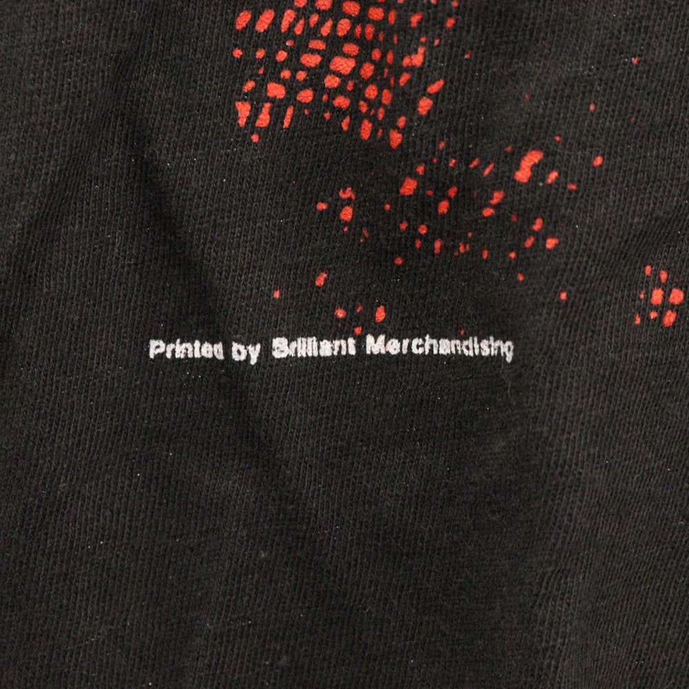 VINTAGE(ヴィンテージ) 90s CANNIBAL CORPSE 1991 ROCK HARD FESTIVALS TEE カン二バル・コープス ツアープリント 半袖Tシャツ カットソー バンドT ブラック