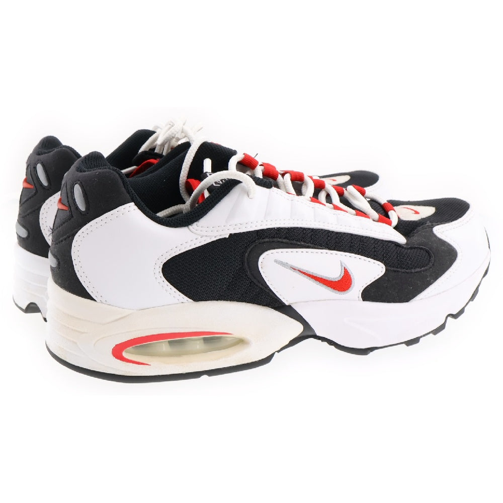 NIKE(ナイキ) AIR MAX TRIAX 96 WHITE RED BLACK エアマックス トライアックス96 ローカットスニーカー ホワイト/レッド/ブラック US9.5/27.5cm CD2053-105