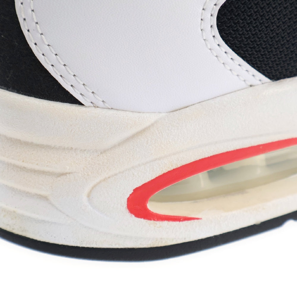 NIKE(ナイキ) AIR MAX TRIAX 96 WHITE RED BLACK エアマックス トライアックス96 ローカットスニーカー ホワイト/レッド/ブラック US9.5/27.5cm CD2053-105