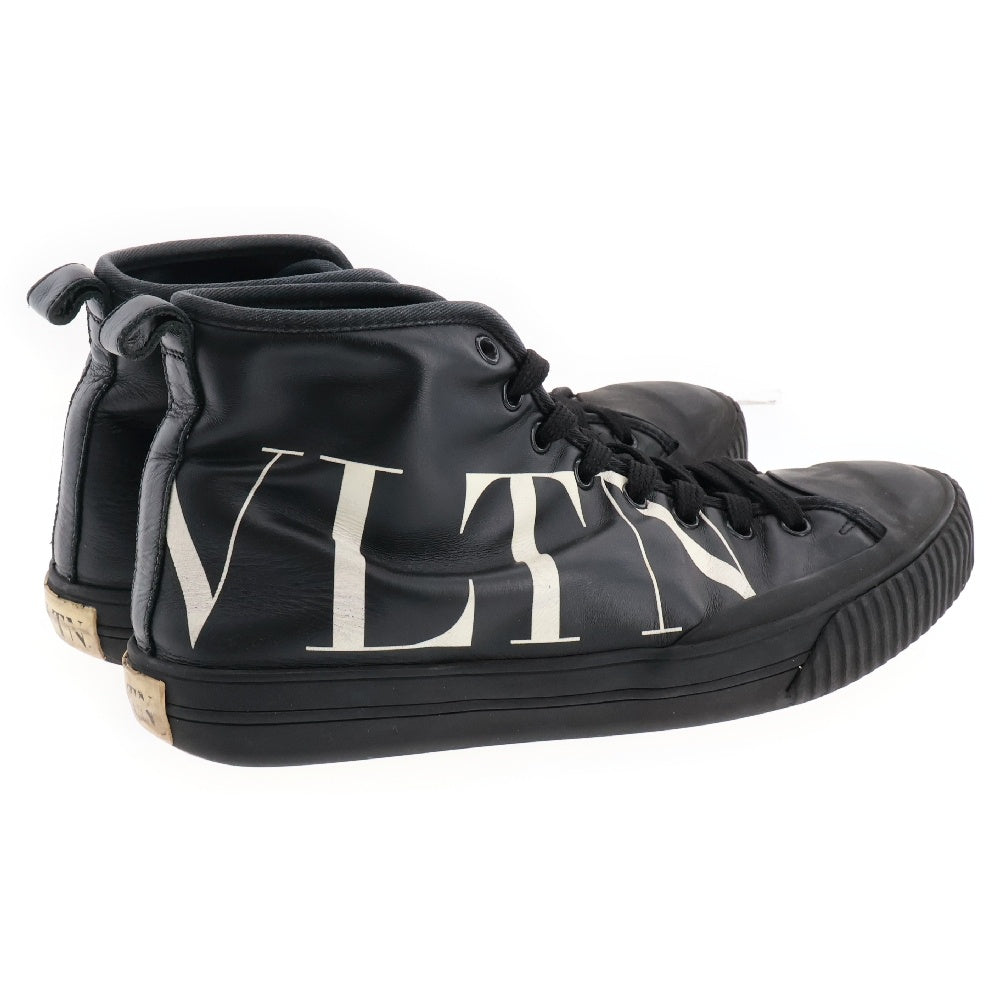 VALENTINO GARAVANI(ヴァレンチノガラヴァーニ) VLTN High-Top Sneaker ハイカットスニーカー ブラック VUQB04Y2