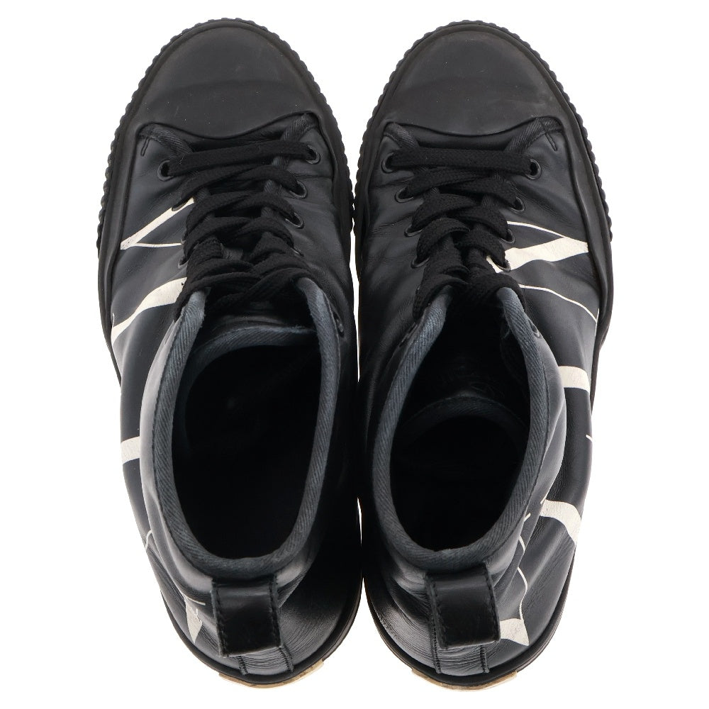 VALENTINO GARAVANI(ヴァレンチノガラヴァーニ) VLTN High-Top Sneaker ハイカットスニーカー ブラック VUQB04Y2