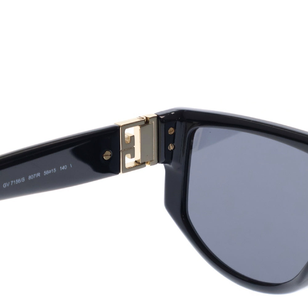 GIVENCHY(ジバンシィ) Prescription Givenchy GV7156/S Sunglasses スクエア サングラス アイウェア 眼鏡 ブラック GV7156/S 807IR