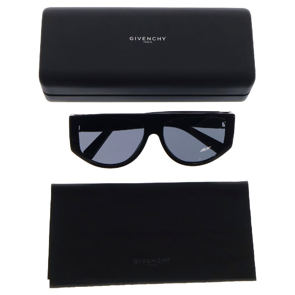 GIVENCHY(ジバンシィ) Prescription Givenchy GV7156/S Sunglasses スクエア サングラス アイウェア 眼鏡 ブラック GV7156/S 807IR