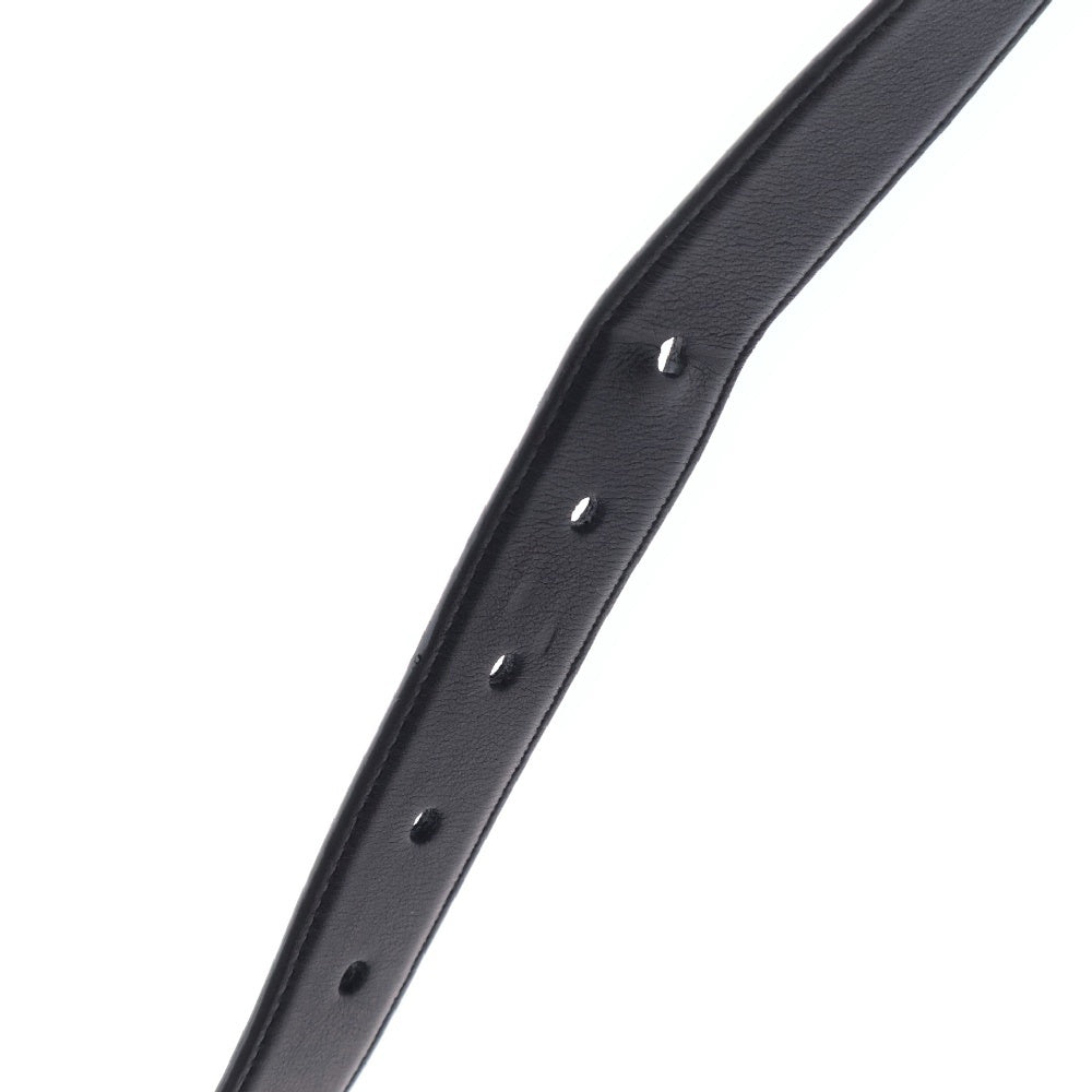 SAINT LAURENT PARIS(サンローランパリ) カサンドラ バックルレザーベルト ブラック 634440