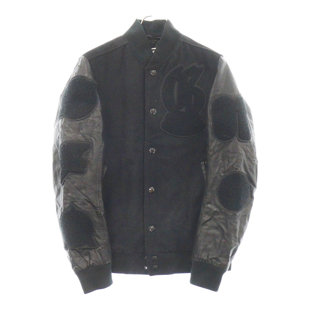 G-STAR RAW(ジースターロウ) Ab Sports Bomber Jacket ワッペン ボンバージャケット ブラック D03511-6450-990