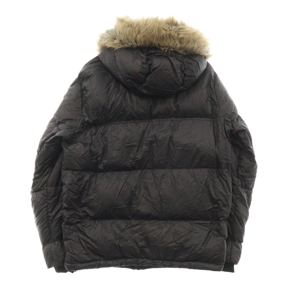 G-STAR RAW(ジースターロウ) Whistler Hooded Fur Down Black Jacket ファー付き フーディー ダウンジャケット ブラック D05982-8122-990
